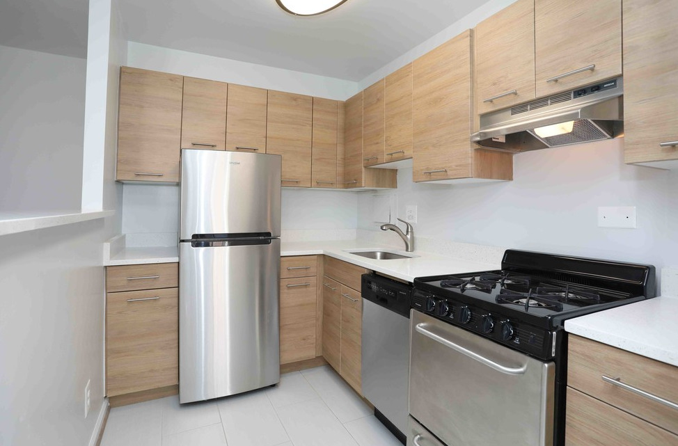 Kitchen with modern appliances